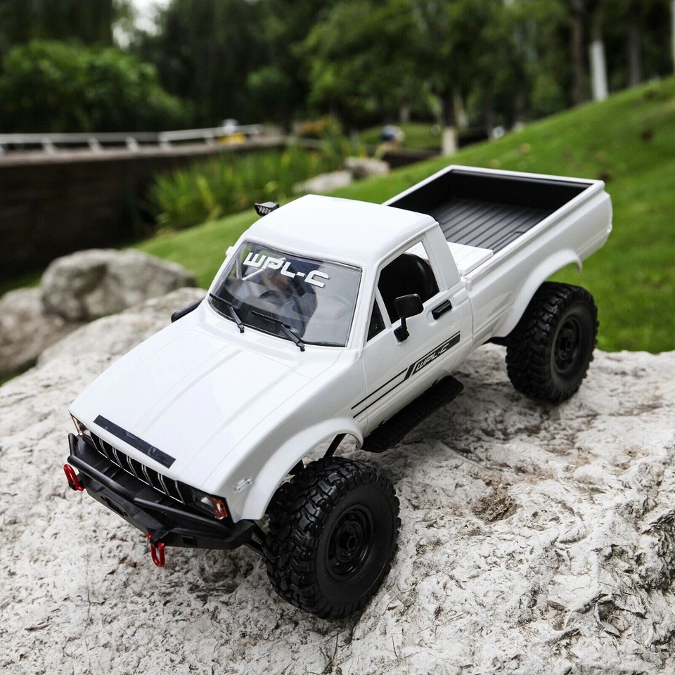 RC Truck C24 1:16 4x4 4WD Scale Crawler Pickup Off Road RTR Car Ready to Play US - Image 4 of 4