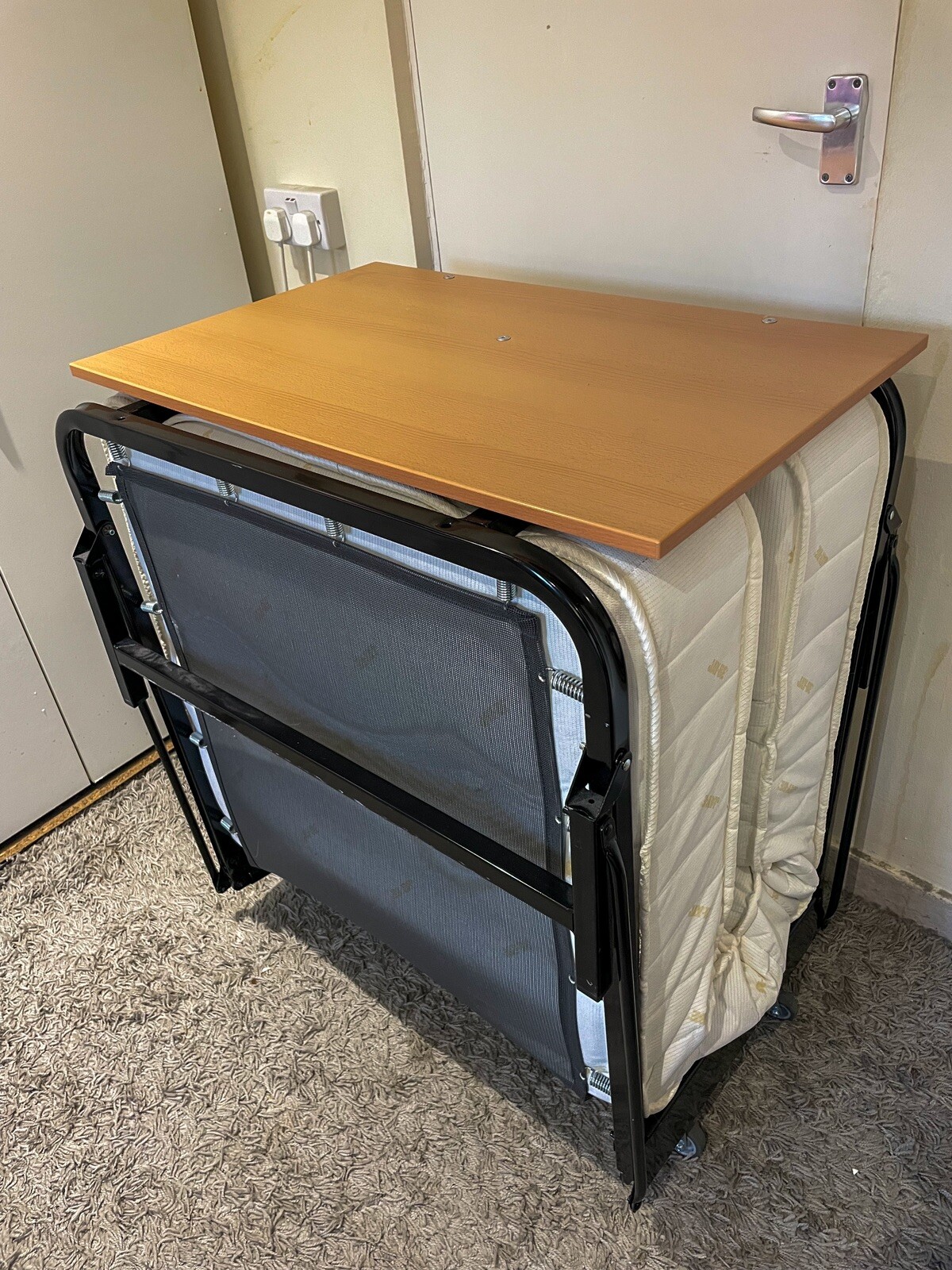 JayBe® Crown Premier Folding Bed With Deep Sprung Mattress Single eBay