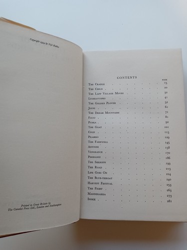 The Way of the Four Winds: Lapland Yrjo Kokko Hardcover 1954 Vintage - Picture 9 of 9