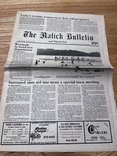 Natick MA Bulletin August 4 1983 Dug Pond teenage pregnancy