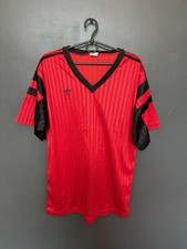 MAGLIA MAGLIA CALCIO ADIDAS VENTEX VINTAGE TEMPLATE ANNI 80 ROSSA TAGLIA XL ADULTO