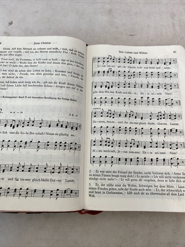 Lieder Der Heilsarmee Book 1955 Salvation Army Sheet Music Rare - Picture 8 of 15