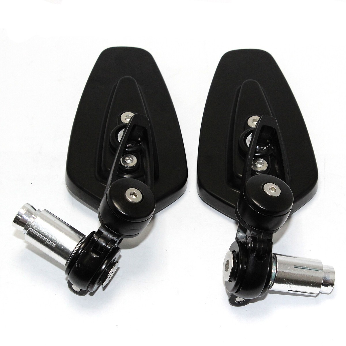 Motorcycle CNC Bar End Mirrors with Adapter For Yamaha MT-03