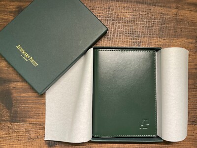 New ~ Authentic Audemars Piguet Leather Passport Holder Passport Cover