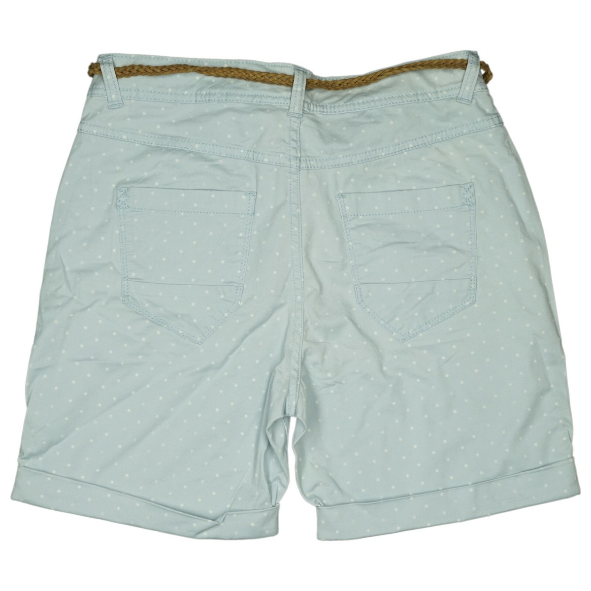 edc ESPRIT Damen Sommer stretch Hose Short Bermuda Capri Gr.36 W29 m. Gurtel NEU eBay