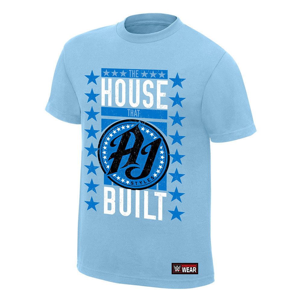 wwe aj styles shirt