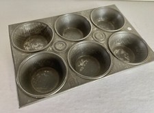Vintage Toy Sheet Metal Muffin Pan, Just Like Mom  s, Am, circa 1930-1940s