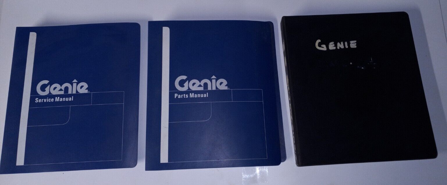 Genie MAN LIFT AWP IWC OPERATOR PARTS SERVICE Reference Guide Manual 38138 38139