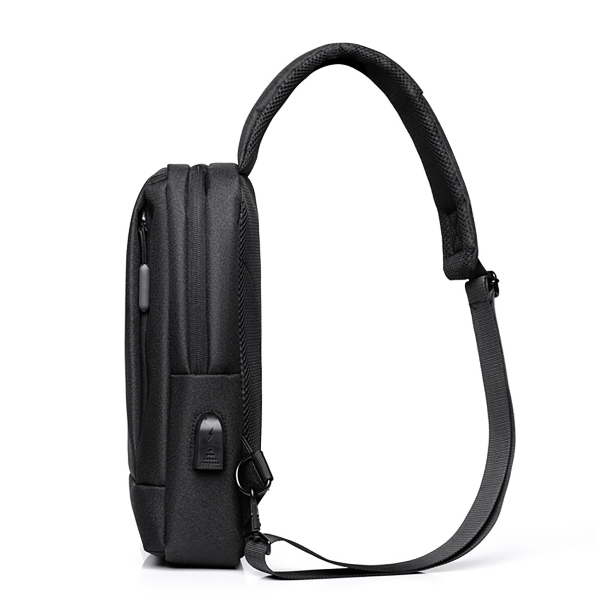Immagine 3 - Zaino Porta Tablet iPad Monospalla Borsa Zainetto borsello a Tracolla Uomo Z19