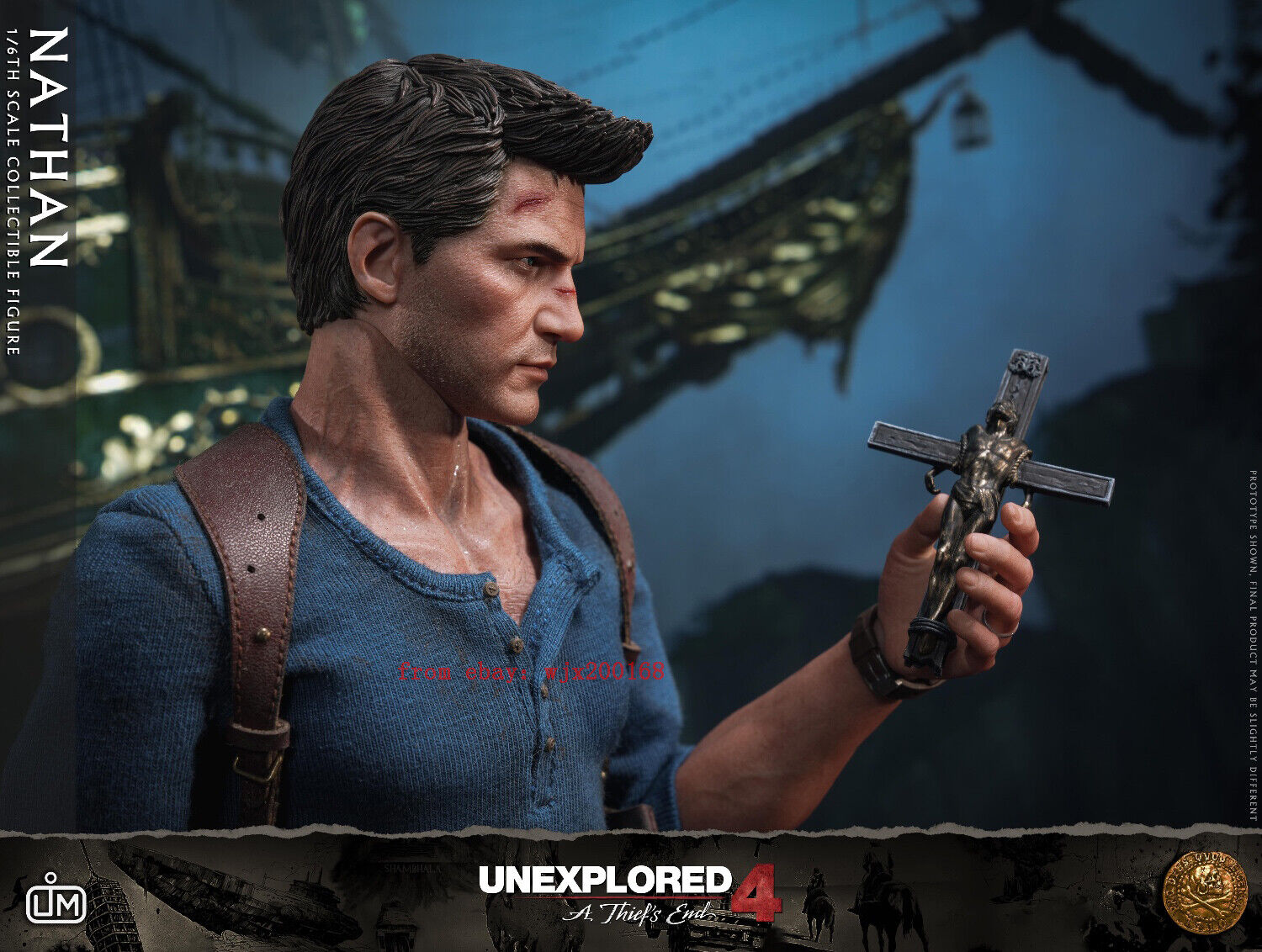 Para colecionadores: estátua de Nathan Drake com 69 cm custa mais de R$ 6,8  mil