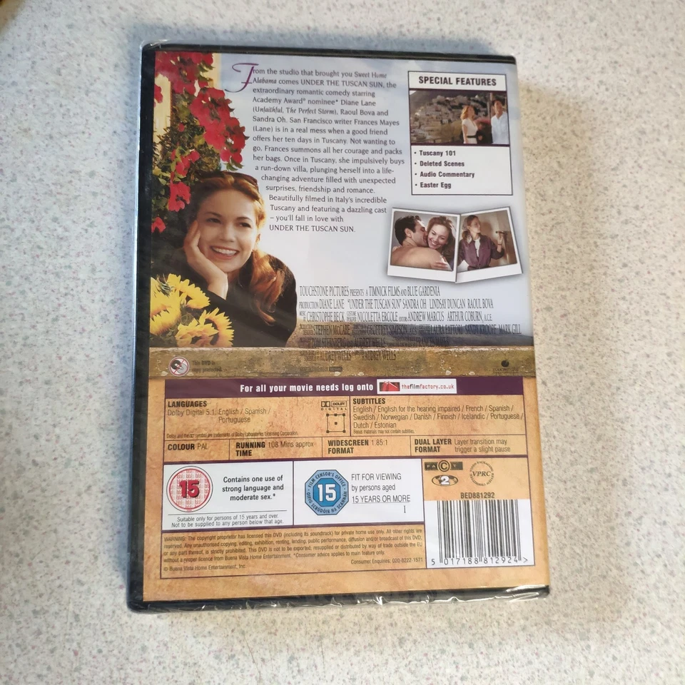 Under The Tuscan Sun Diane Lane Life Offers You Thousands of Chances Just Take O - Image 3 of 4