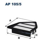 Filtron AP 105/5 Air Filter for Honda