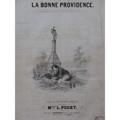 PUGET Loïsa La Bonne Providence Klaviergesang ca1840