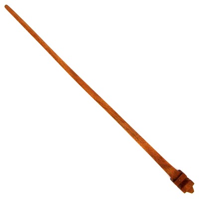 16 DeLacour Hand Carved Mahogany Wood Magic Wand Witch Wizard w/Free Velvet Bag 16 DeLacour Hand Carved Mahogany Wood Magic Wand Witch Wizard w/Free Velvet Bag
