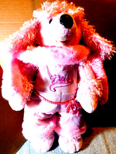 Build-A-Bear Diva Plushy Pink Poodle Dog 20" Dressed