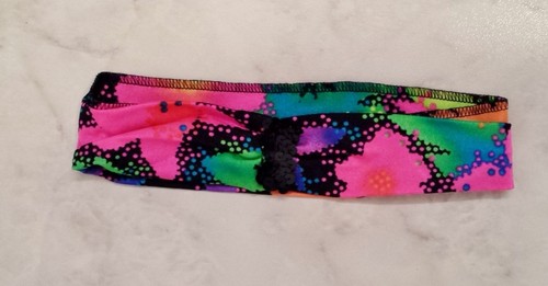 A Wish Come True Multicolor Women's Small Costume Crop Top And Headband - Picture 10 of 12