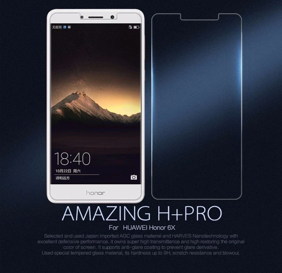 PELLICOLA VETRO TEMPERATO PER HUAWEI P10/P9/P20/HONOR 9X/6X/MATE 9/8/7/Y5/Y6 - Immagine 2 di 4