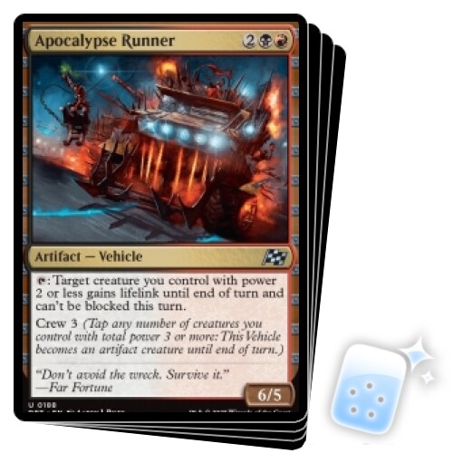 APOCALYPSE RUNNER X4 Aetherdrift DFT Magic MTG MINT CARD - Picture 1 of 1