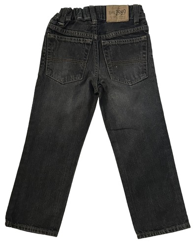 CHILDRENS PLACE JEANS 4 BOYS STRAIGHT FIT GRAY BLUE BLACK FADE LITTLE KIDS - Picture 4 of 5