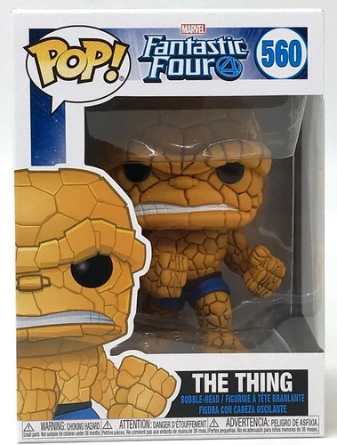 Funko POP! Fantastic Four The Thing #560 con protector POP