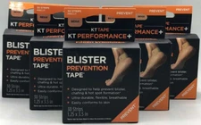 5PK Kt Performance+ Blister Prevention Tape ~ 30 Precut Strips Ea ~ Beige ~ NEW