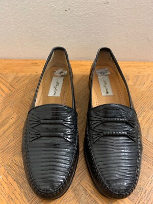 Mezlan Miguel Genuine Lizard Loafer 