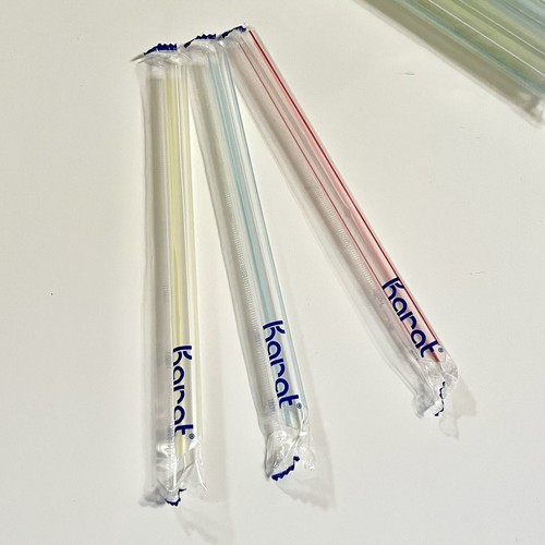 New Boba Bubble Tea Jumbo Straws, 90 Total, Individually Wrapped - 第 2/3 張圖片