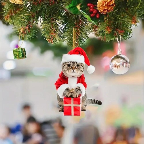Christmas Tree Cat Pendants, Christmas Advent Calendar 2024 M1C1 - Picture 9 of 19