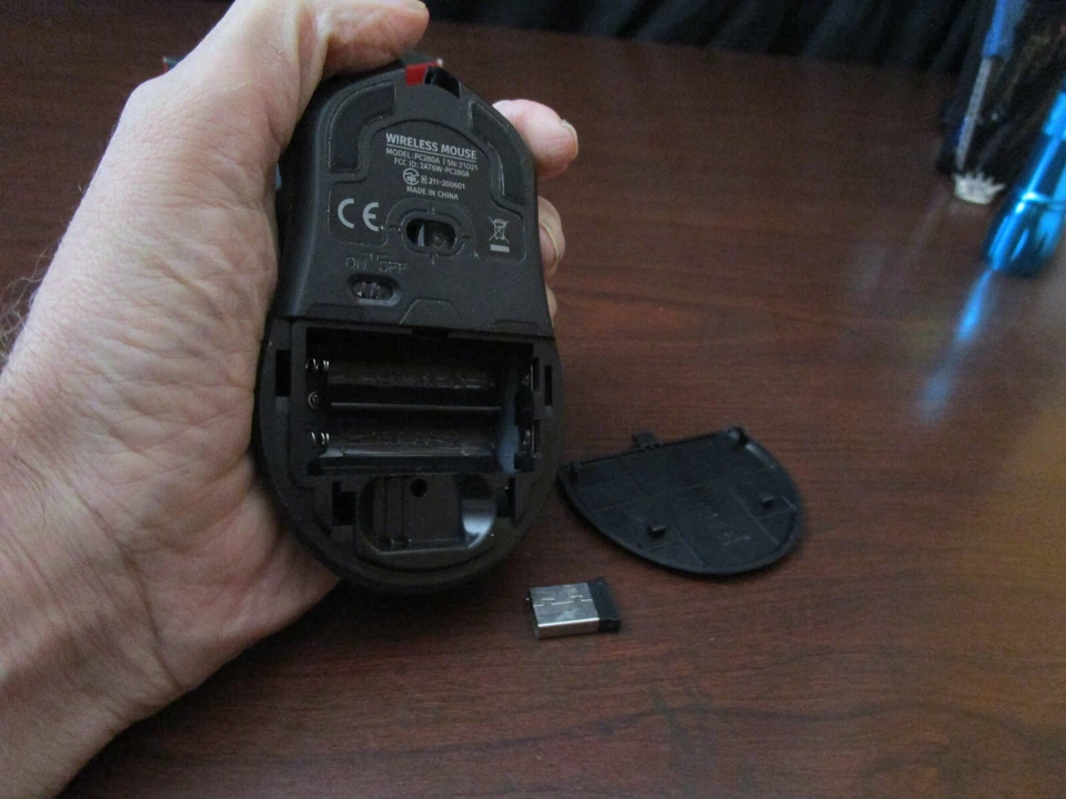 PC280 Gaming Mouse - Wireless RGB Backlight, 6 Programmable Buttons, 10000 DPI, - Image 3 of 4