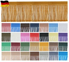 5m/25m Fransen 8cm breit Schnittfransen Farbauswahl Borte Spitze f.Show Tanz DE
