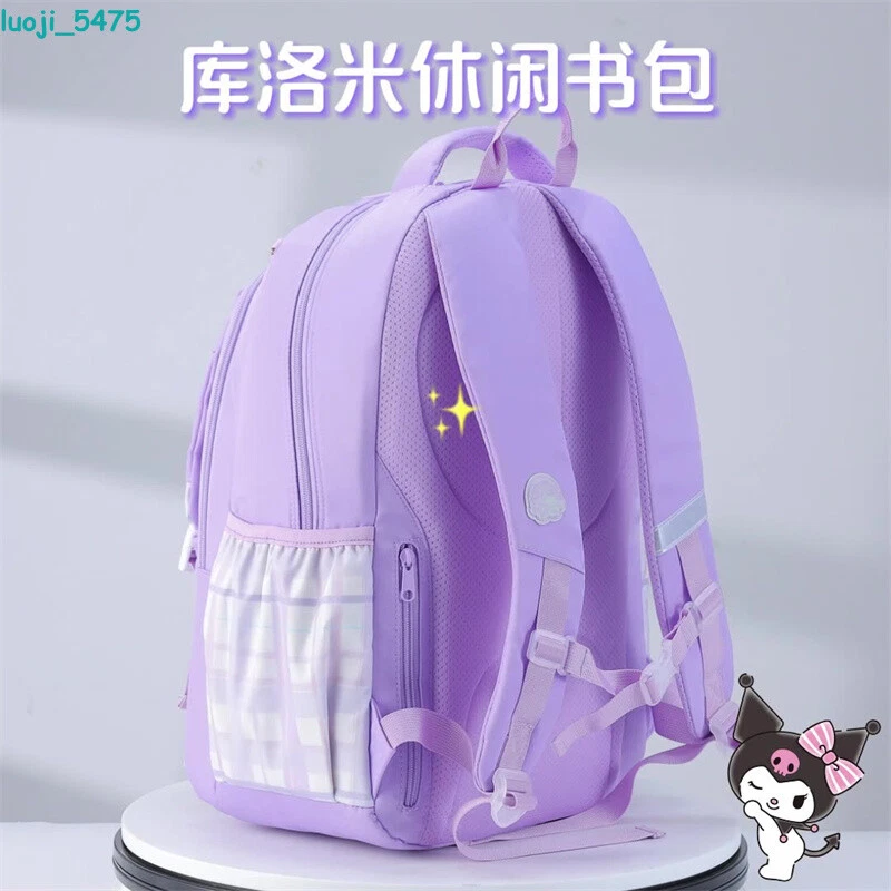 Mochila Maleta Trolley para Niños Kuromi Bolsa de Viaje para Estudiantes Bolsa de 6 Ruedas Regalo de Navidad Nuevo Foto 4 de 4