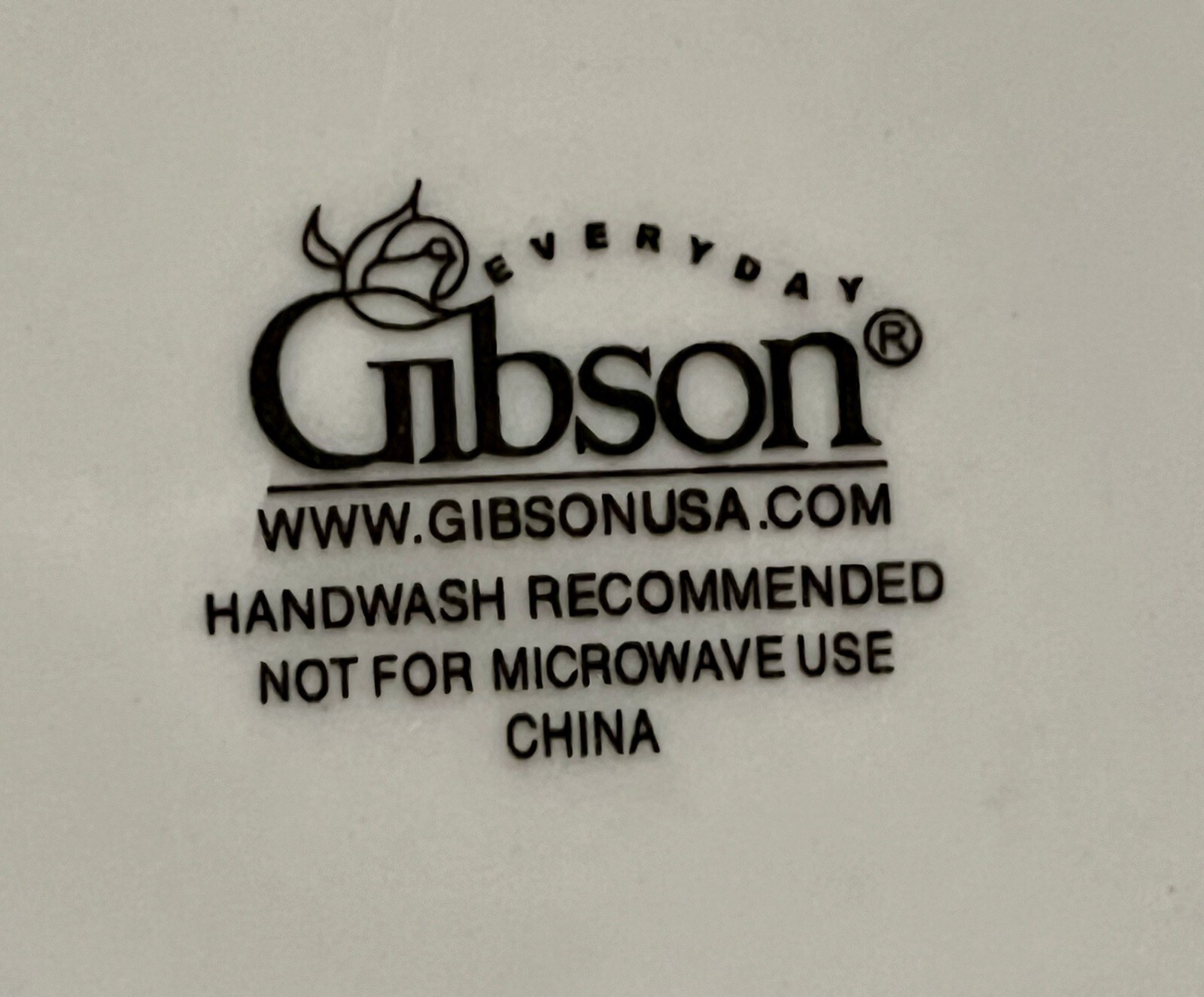 VTG 20 pc Gibson Holiday Gold Dinnerware Set/4 Dinner Plates Bowls Cup/Saucers