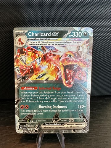 NM | Glurak/Charizard EX 125/197 | English | Pokemon TCG