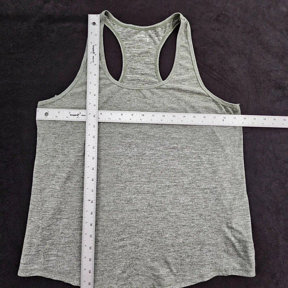 Jockey Green Polyester/Spandex Performance Tank Top Women's XL - Image 4 of 4