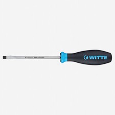 Witte Pro Keystone Slotted Screwdriver, 6.5 x...