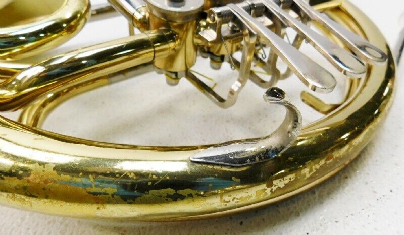 Yamaha YHR-313 Single French Horn with Yamaha case and MP, Japan, Good Condition