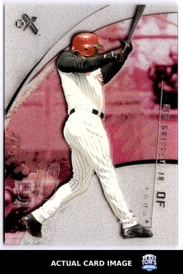 2002 Fleer EX #3 KEN GRIFFEY JR. Cincinnati Reds HOF NM