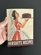 Vintage 1940 Hershey&rsquo;s Recipe Booklet Cocoa Chocolate Syrup Pies Cake PB