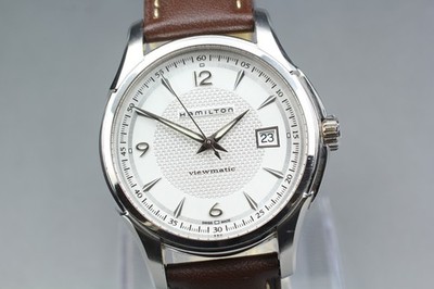 HAMILTON Jazzmaster Viewmatic H325151 Date 41mm AT Men's Watch [Near MINT]