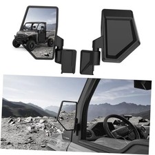 Adjustable Side Mirrors for Polaris Ranger XD 1500 2024, Foldable Door-Mounted