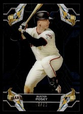 2019 Topps Tek #106 Buster Posey Black SP #d 43/50! Giants