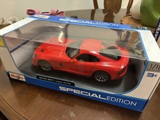 Maisto 2013 SRT Viper GTS 1:18 Special Edition Diecast  — Brand New w/ Box — Red