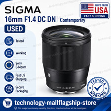 SIGMA 16mm F1.4 Wide-angle Prime Lens for Sony E mount DC DN Contemporary