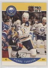 1990-91 Pro Set Pierre Turgeon #31 HOF d4e