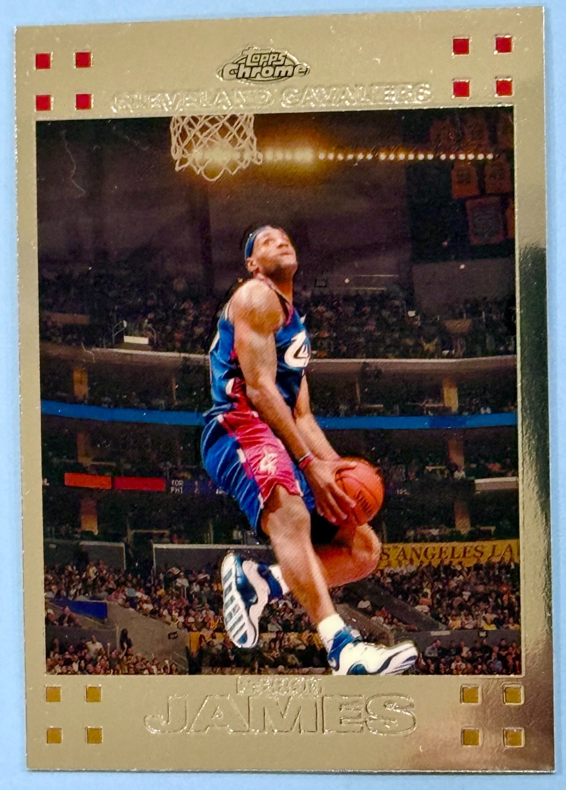 2007-08 Topps Chrome LEBRON JAMES HOF  NM-MT or Better Cavs
