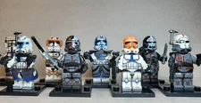 Custom Lego Star Wars Clone Trooper Army Minifigures 8 Pack