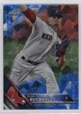 2016 Topps Box Set Chrome Sapphire Edition /250 Clay Buchholz #77 0j53
