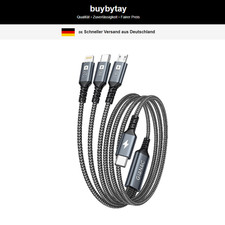 100W USB C Multi Ladekabel 3 in 1 2M für Gal...