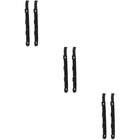 3 Paare Festplatte Montage Kunststoffschienen Ersatz 3,5-Zoll-HDD-Montageschiene