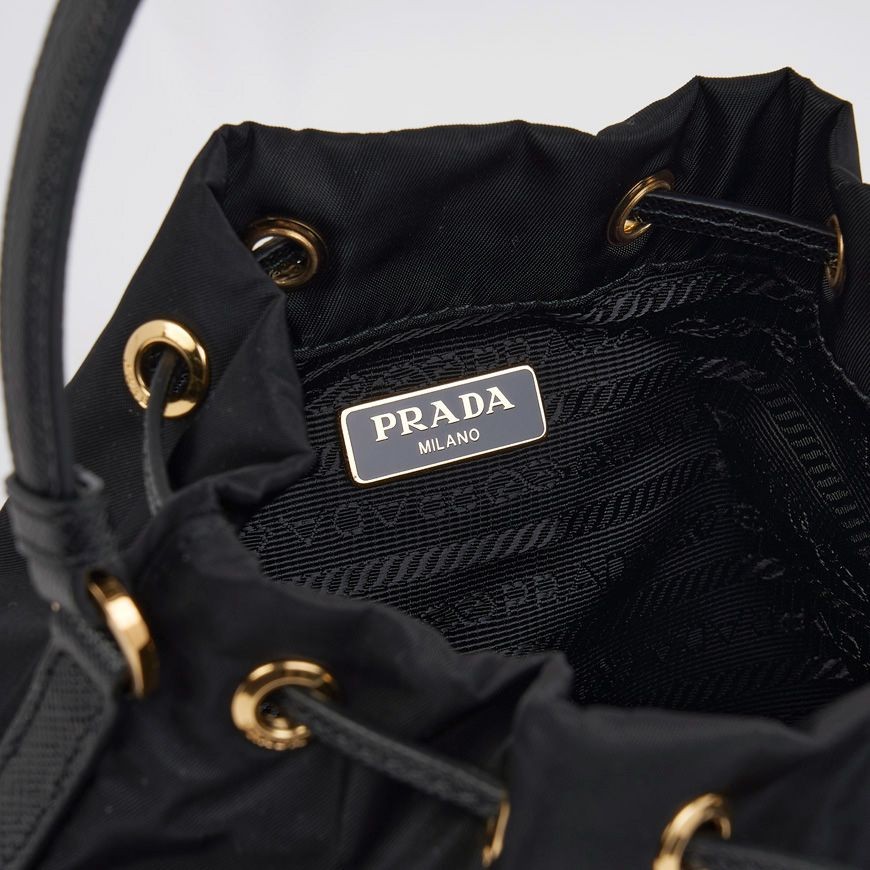 Prada Duet Re-Nylon Bucket Bag 148197820 thumbnail 8